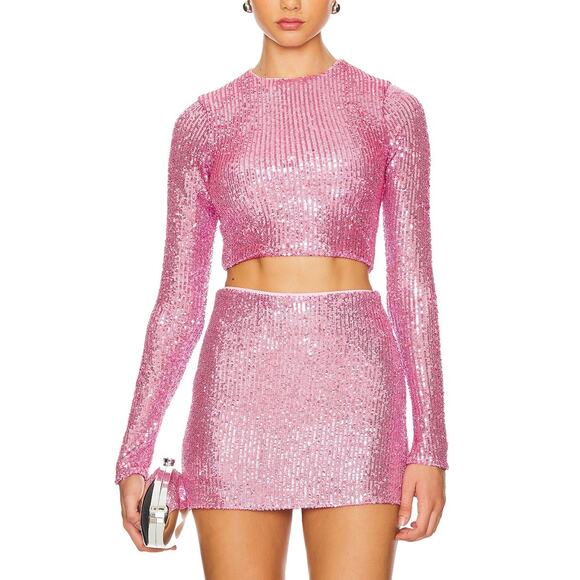 Show Me Your MuMu Tops - Show Me Your Mumu Pink Polyester Last Call Top Size S - NWT